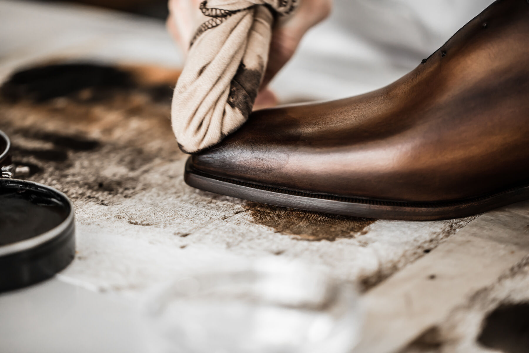 berluti shoe care